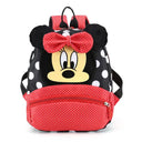 Mickey & Minnie Floral Denim Backpack Disney Kids Bag