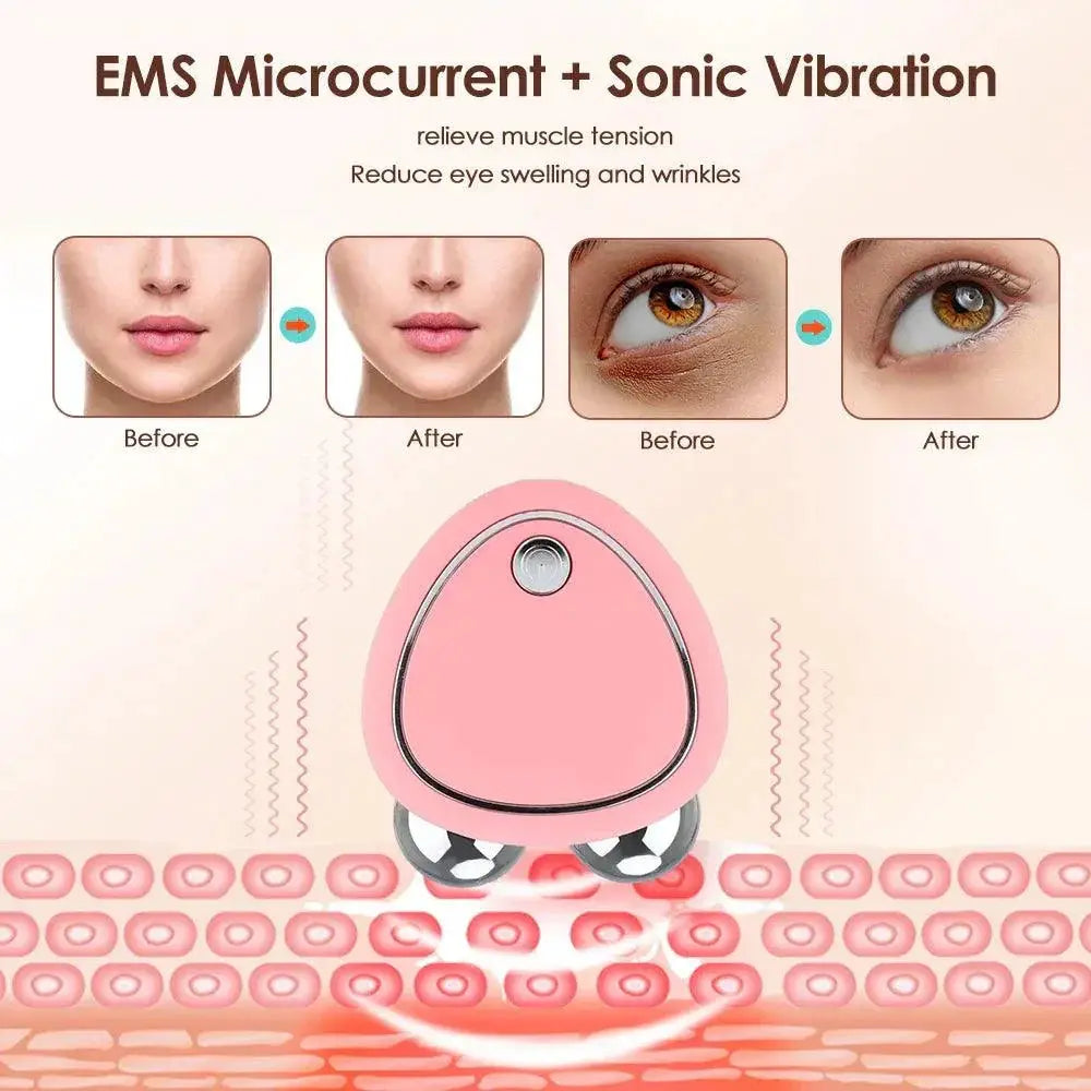 Micro Current Face Massage Beauty Instrument Mini Massager