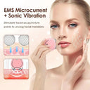 Lifts Skin With EMS Facial Massager