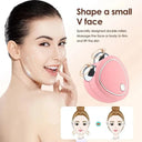 Lifts Skin With EMS Facial Massager