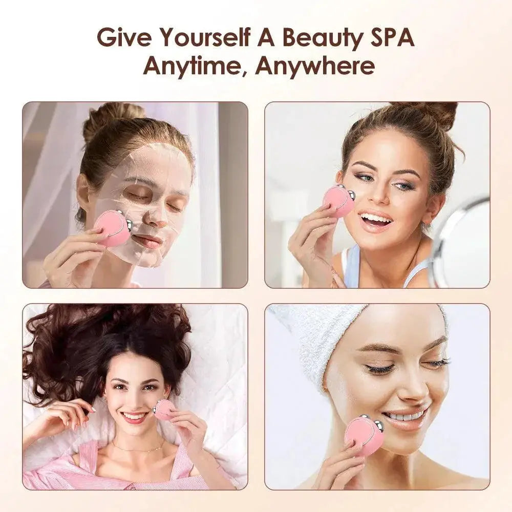 Micro Current Face Massage Beauty Instrument Mini Massager