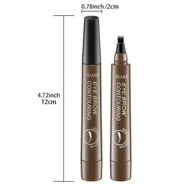 Microblade Waterproof Brow Pencil And Liquid Pen For Brows