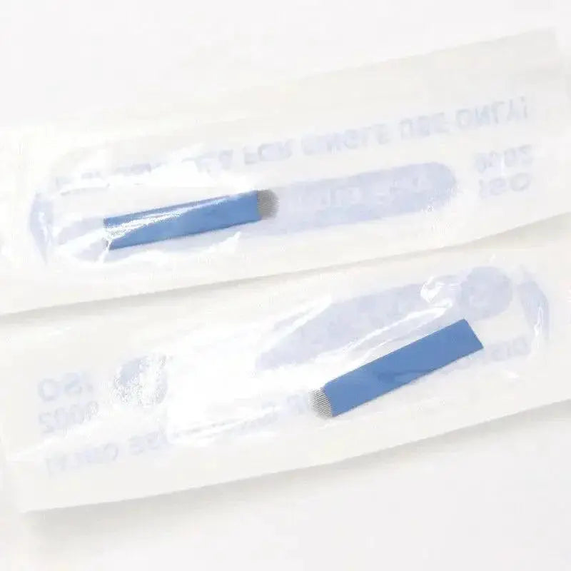 Microblading Blades Set Sterilized Tattoo Needles Kit