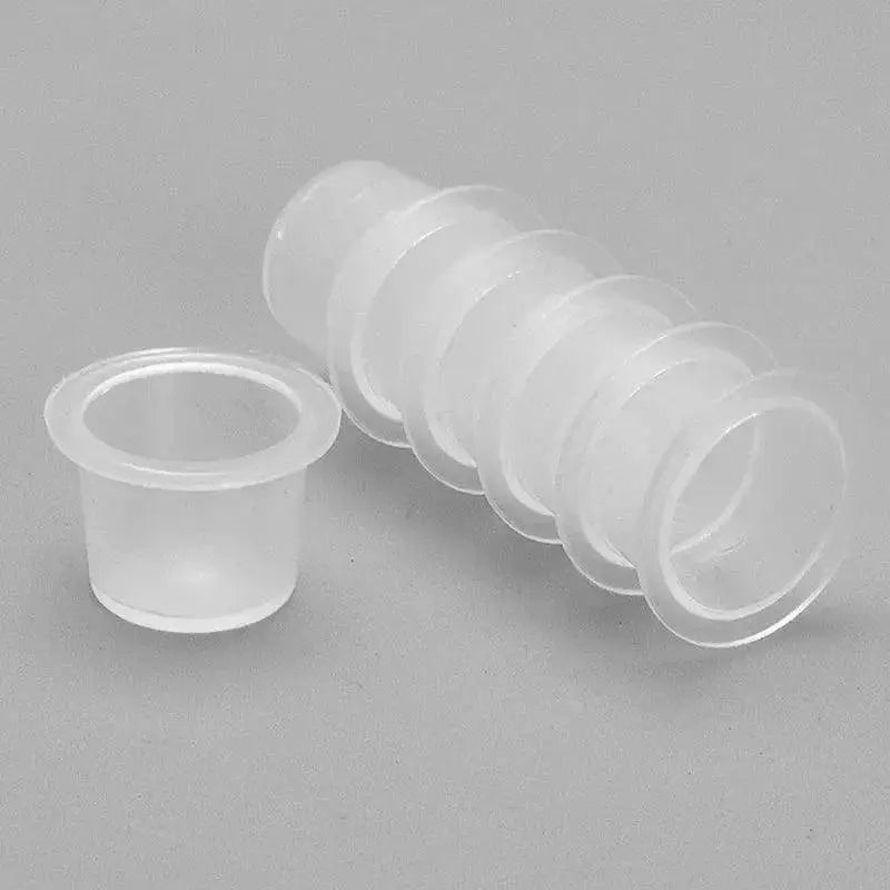 Microblading Ink Cup Set Versatile Sizes Clear Design Kit