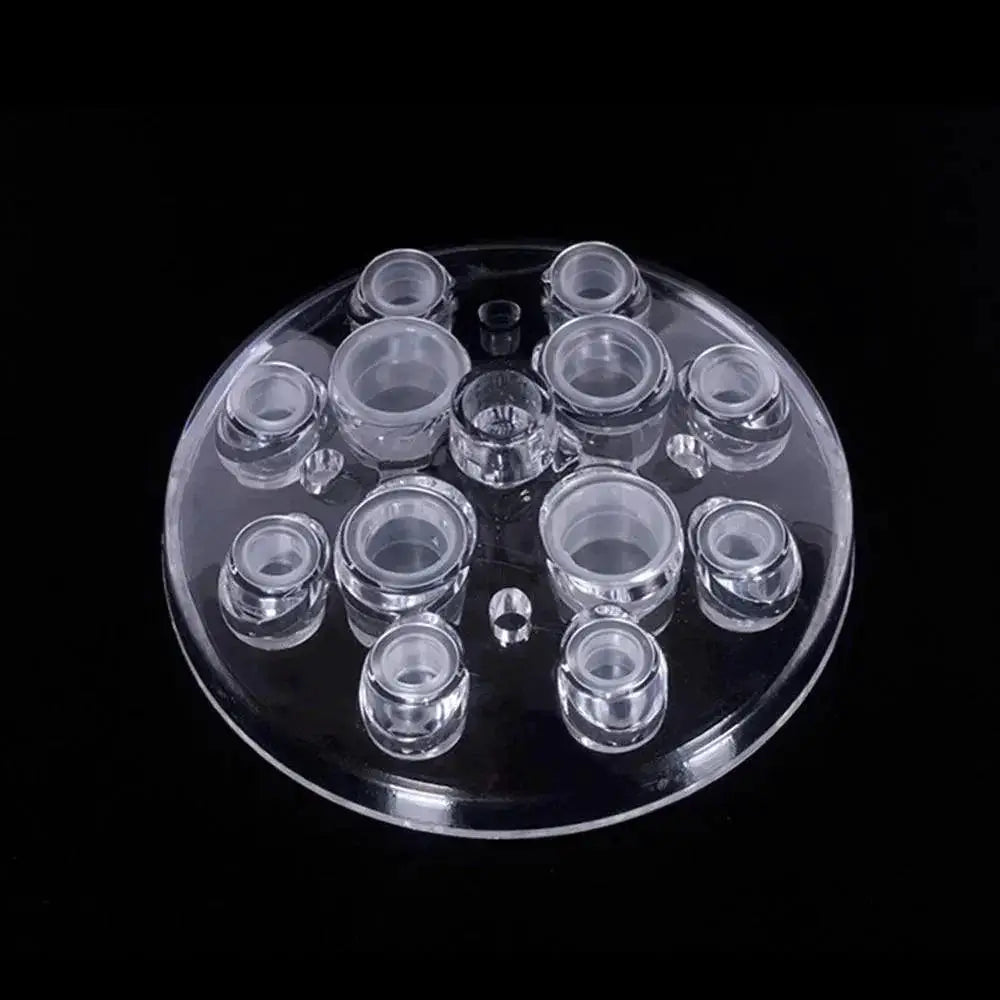 Microblading Ink Cup Set Versatile Sizes Clear Design Kit