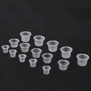 Microblading Ink Cups Set Waterproof Reusable for Precision
