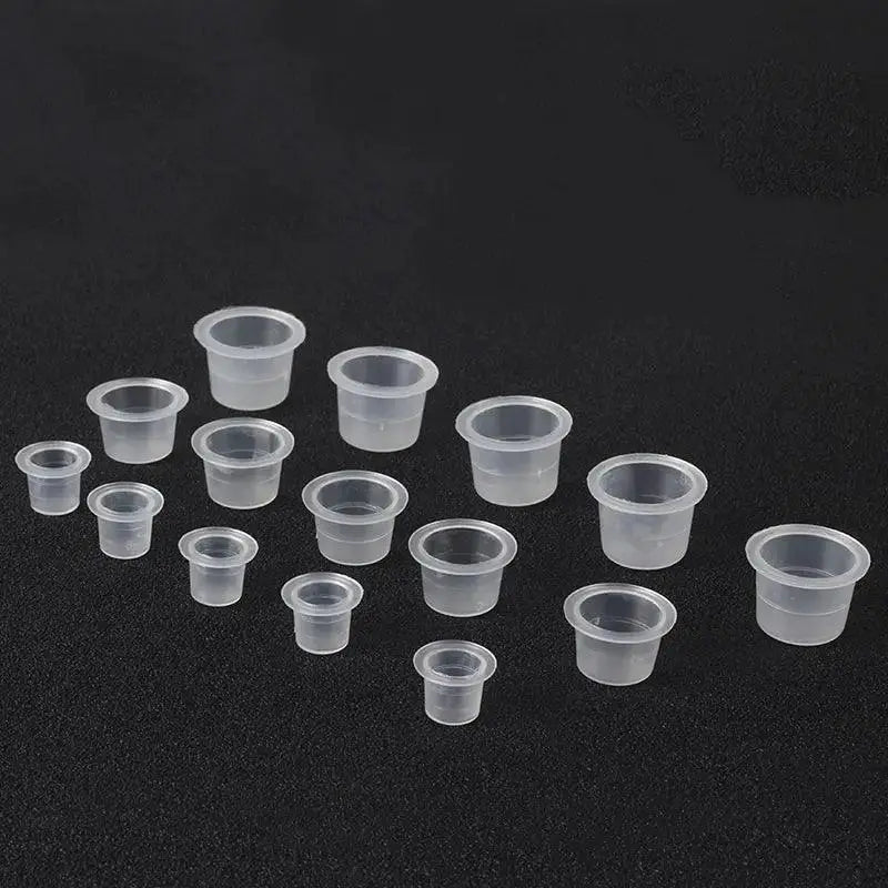 Microblading Ink Cups Set Waterproof Reusable for Precision