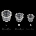 Microblading Ink Cups Set Waterproof Reusable for Precision