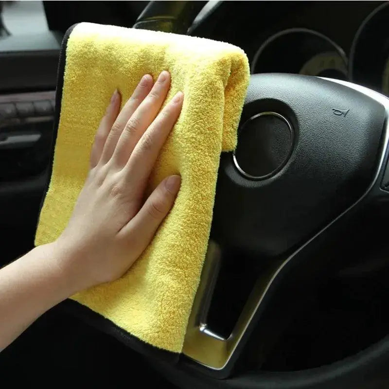 Microfiber Double Layer Cleaning Towel Premium Quality