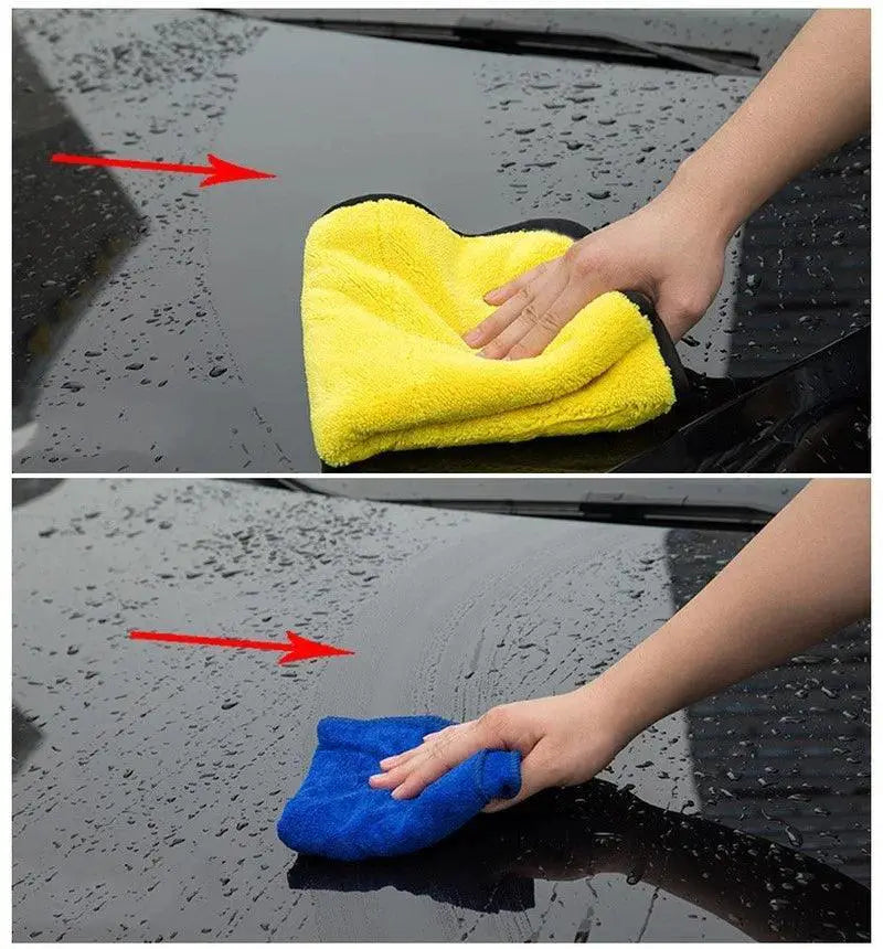 Microfiber Double Layer Cleaning Towel Premium Quality