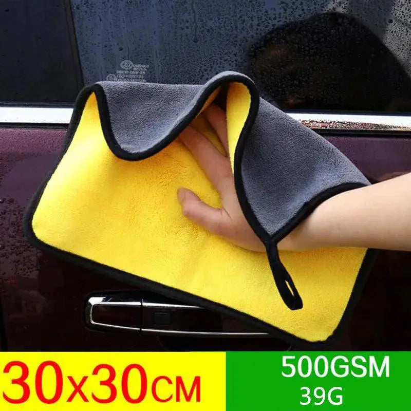Microfiber Double Layer Cleaning Towel Premium Quality