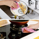 Microfiber Kitchen Cleaning Cloth for Effortless Shine
