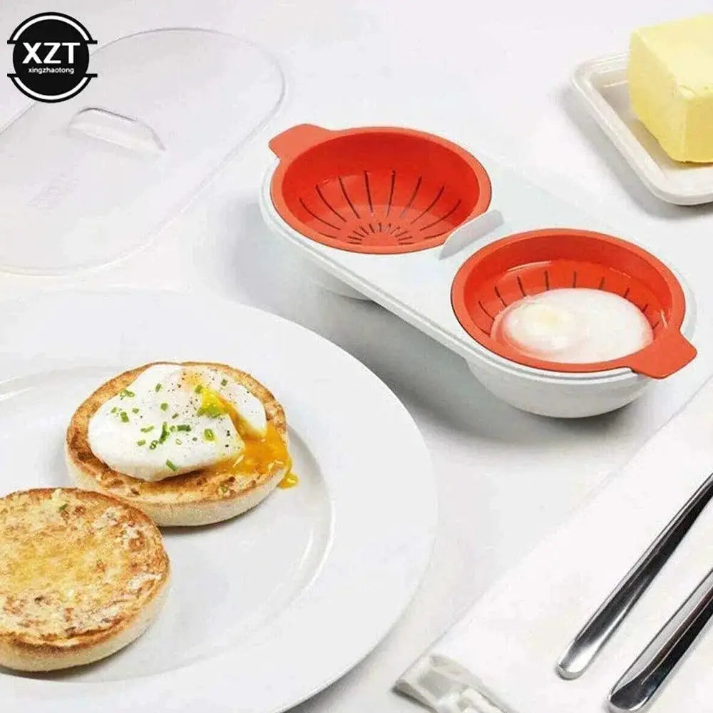 Microwave Egg Poacher For Perfectly Poached Eggs BPA Free