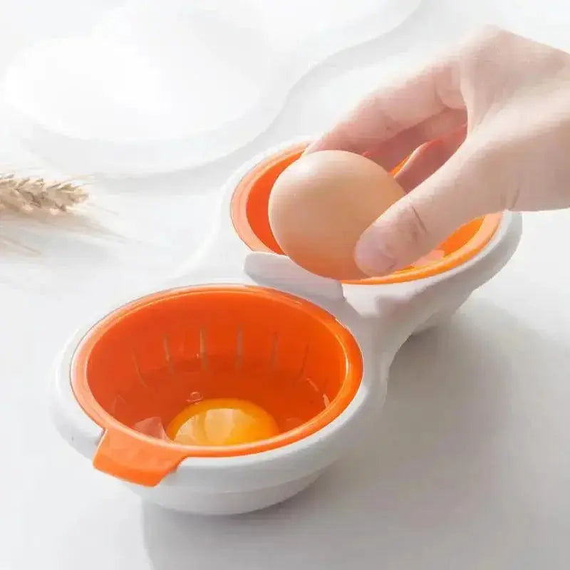 Microwave Egg Poacher Set For Quick Easy Poached Eggs