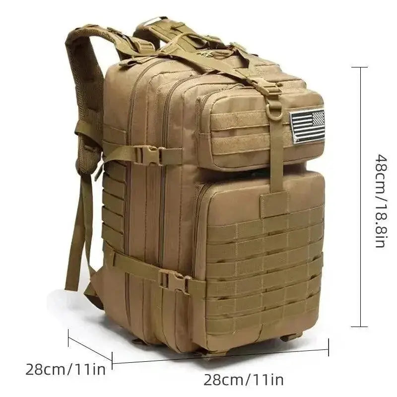 Mil Spec Tactical Hiking Backpack Durability And Comfort