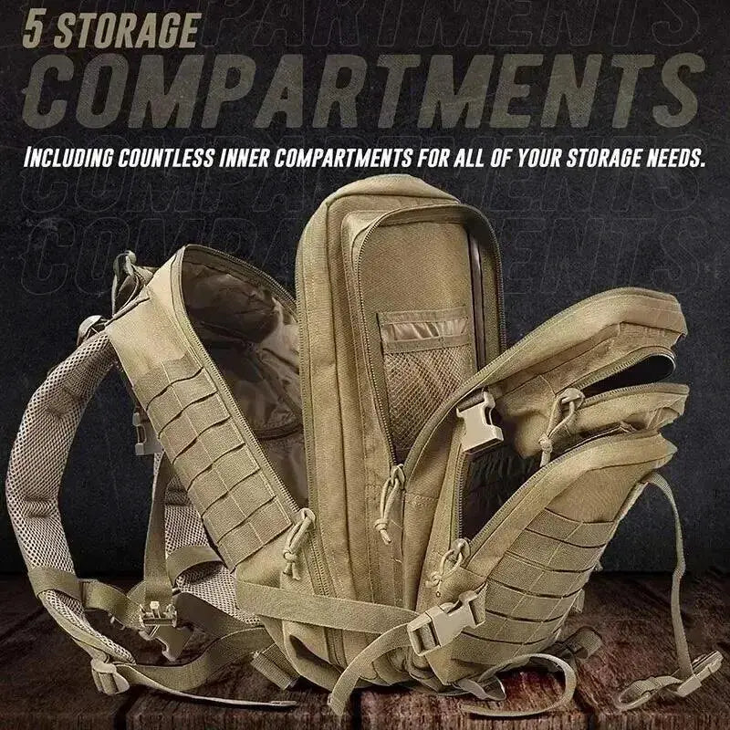 Mil Spec Tactical Hiking Backpack Durability And Comfort