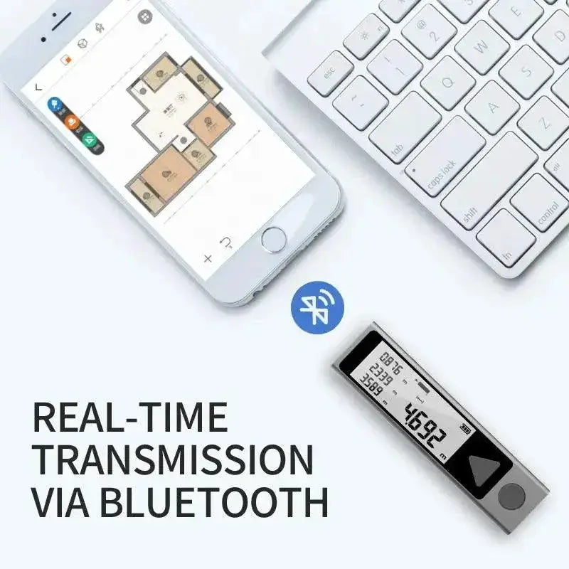 Mileseey Mini Bluetooth Laser Distance Meter Precision Tool