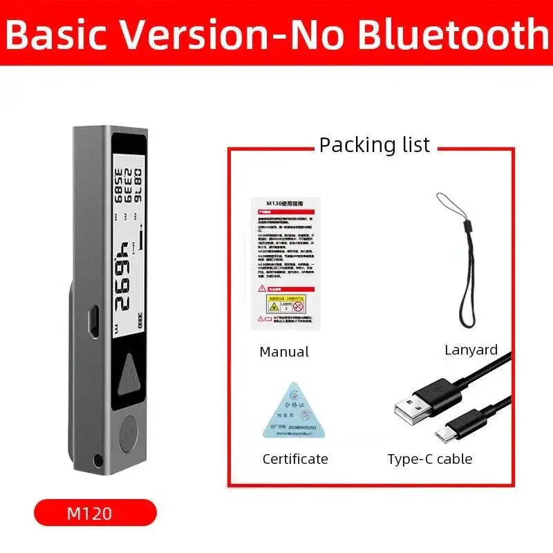 Mileseey Mini Bluetooth Laser Distance Meter Precision Tool