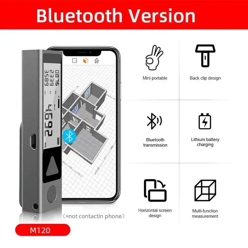Precise Pocket Laser Distance Meter for DIY — product view 8