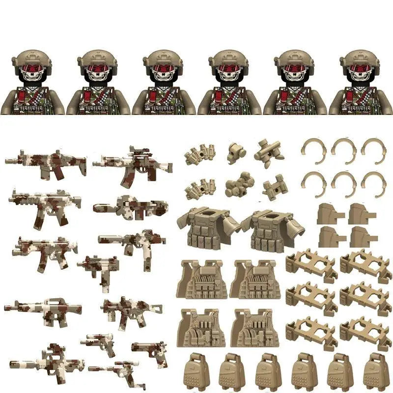 Military Building Blocks Combat Set For Creative Kids Play