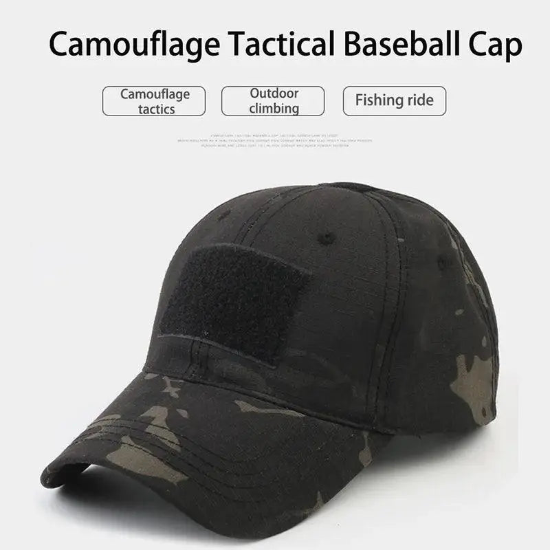 Military Camo Cap Tactical Army Hat For Outdoor Use