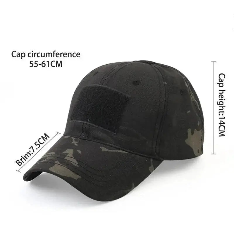 Military Camo Cap Tactical Army Hat For Outdoor Use