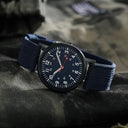 Military Style Men's Watch: Tactical Nylon Band Wristwatch
