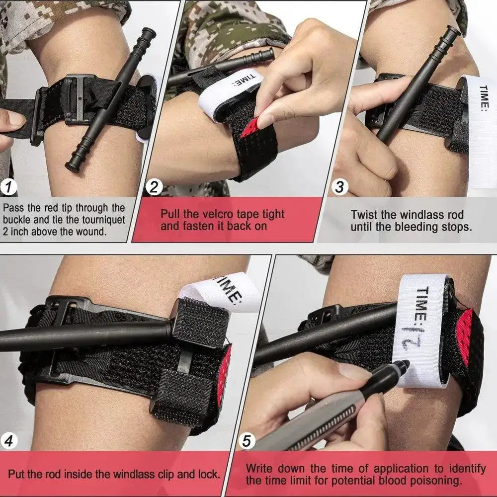 Military Survival Tactical Tourniquet Outdoor Emergency Gear