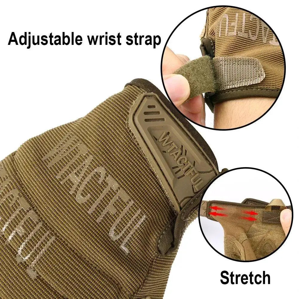 Military Tactical Gloves With Anti Skid Grip For Outdoor Use