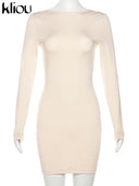 Milk Silk Backless Bodycon Dress: Empowered Summer Style