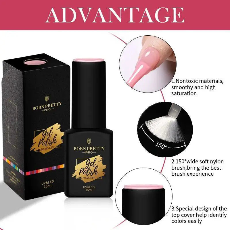 Milky Jelly Base Gel Russian Nude UV Gel for Nails 50ml