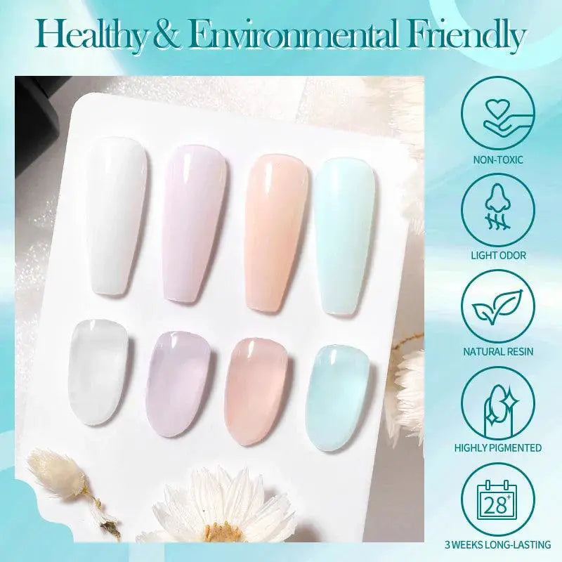 Milky Jelly Base Gel Russian Nude UV Gel for Nails 50ml