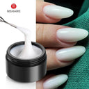 Milky White Builder Nail Gel for Salon Finish and Easy Use
