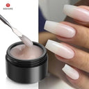Milky White Builder Nail Gel for Salon Finish and Easy Use