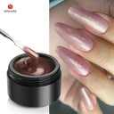 Milky White Builder Nail Gel for Salon Finish and Easy Use