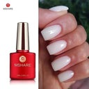 Milky White Builder Nail Gel for Salon Finish and Easy Use