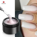 Milky White Builder Nail Gel for Salon Finish and Easy Use