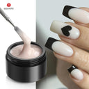 Milky White Builder Nail Gel for Salon Finish and Easy Use