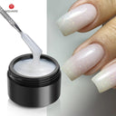 Milky White Builder Nail Gel for Salon Finish and Easy Use