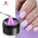 Milky White Builder Nail Gel for Salon Finish and Easy Use