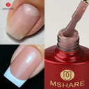Milky White Builder Nail Gel for Salon Finish and Easy Use