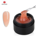 Milky White Builder Nail Gel for Salon Finish and Easy Use