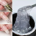 Milky White Builder Nail Gel for Salon Finish and Easy Use