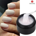 Milky White Builder Nail Gel for Salon Finish and Easy Use
