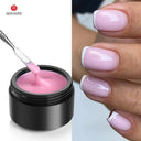 Milky White Builder Nail Gel for Salon Finish and Easy Use