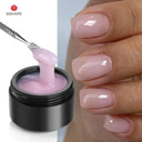 Milky White Builder Nail Gel for Salon Finish and Easy Use
