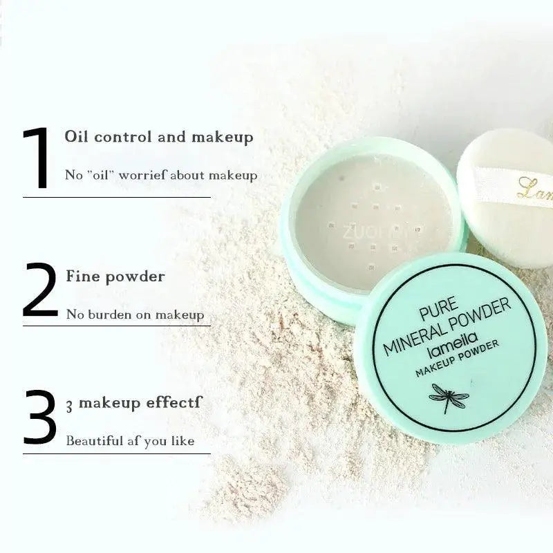 Mineral Matte Loose Powder Natural Oil Control Makeup