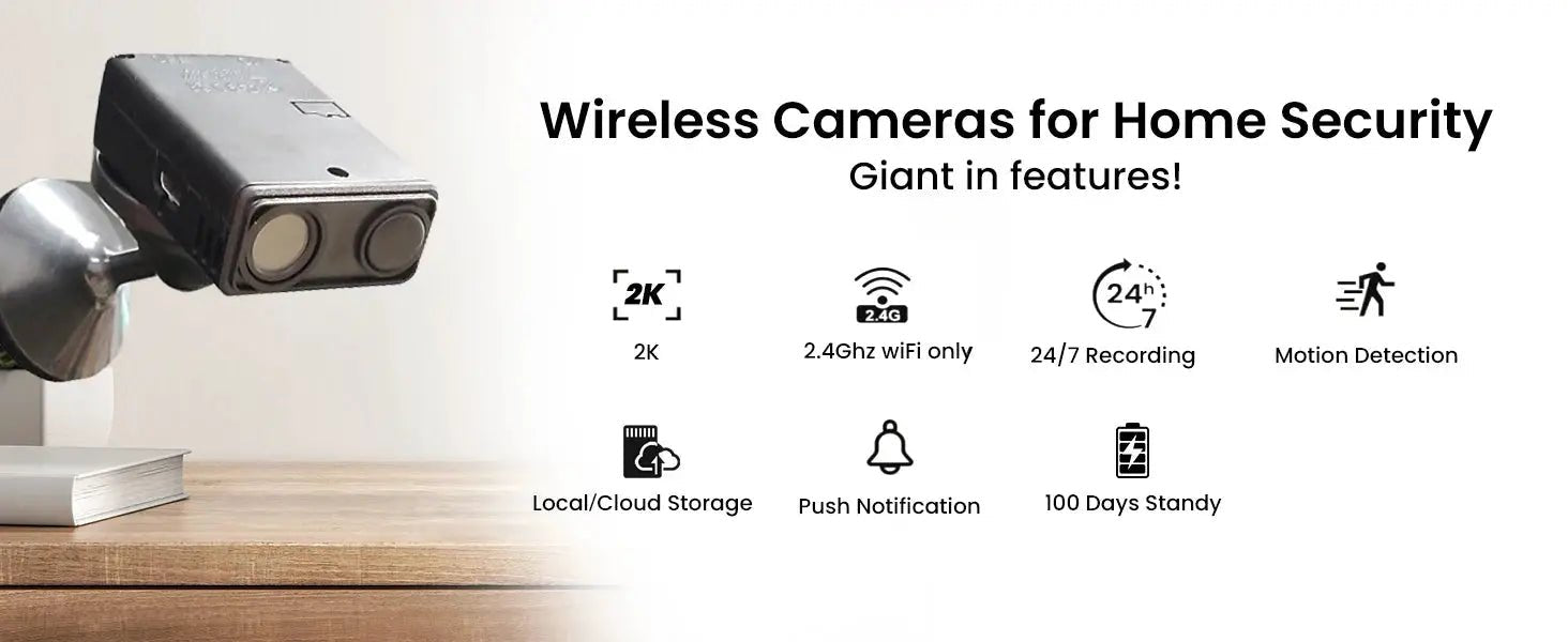 Mini 1080P WiFi Security Camera Indoor Night Vision Motion Detection Smart Home