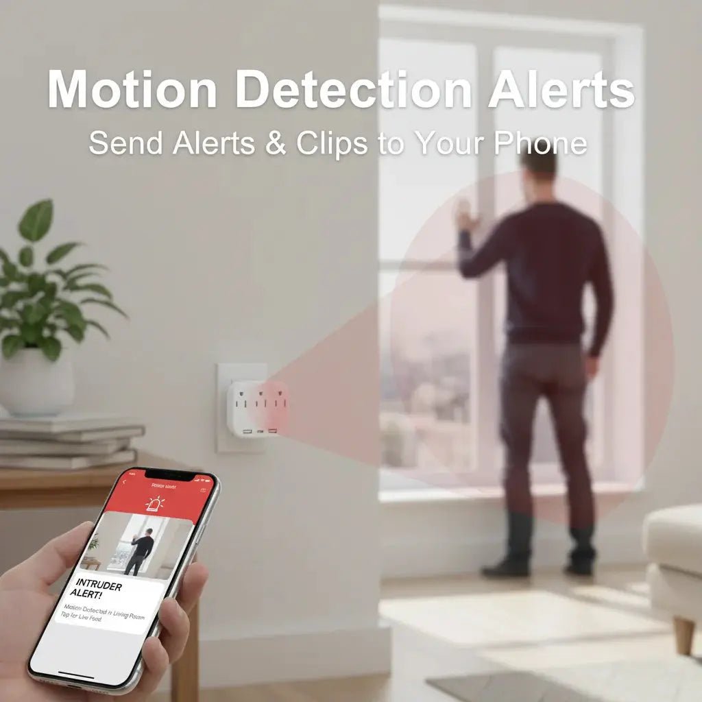 Mini 1080P WiFi Security Camera Remote Viewing and Motion Detection