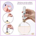 Mini Aluminum Atomizer Perfume Spray Container 5ml 8ml
